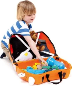 Trunki Ride-On Handbagage Koffer 46 Cm - Lieverheersbeestje Harley -Bagageopslag 1007x1200 19