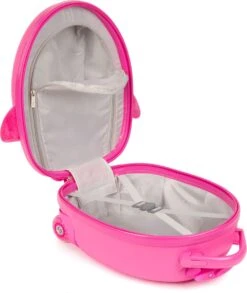 Boppi - Kindertrolley - Pinguïn (roze) - Handbagage - Lichtgewicht - Duurzaam - 17L 11 Boppi - Kindertrolley - Pinguïn (roze) - Handbagage - Lichtgewicht - Duurzaam - 17L -Bagageopslag 1010x1200