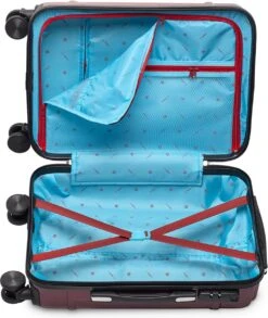 Tesla PC - Handbagage Koffer - 55x35x20 Cm - 4 Wielen - Rood -Bagageopslag 1013x1200 2