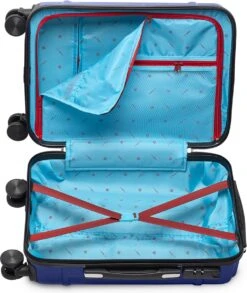Tesla PC - Handbagage Koffer - 55x35x20 Cm - 4 Wielen - Blauw -Bagageopslag 1013x1200 3