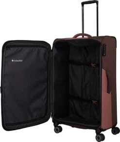 Travelite Zachte Koffer / Trolley / Reiskoffer - Viia - 77 Cm (XL) - Roze -Bagageopslag 1019x1200 7