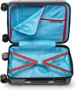 Tesla PC - Handbagage Koffer - 55x35x20 Cm - 4 Wielen - Grijs -Bagageopslag 1020x1200 1