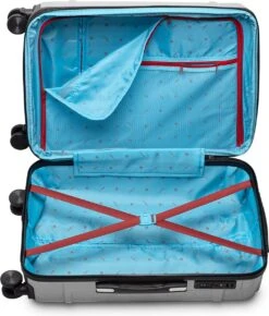 Tesla PC - Reiskoffer - 65 Cm - 4 Wielen - Zilver 11 Tesla PC - Reiskoffer - 65 Cm - 4 Wielen - Zilver -Bagageopslag 1021x1200 1