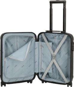 Enrico Benetti Louisville 39040 Handbagage Koffer Hardcase ABS - Zwart -Bagageopslag 1022x1200 1