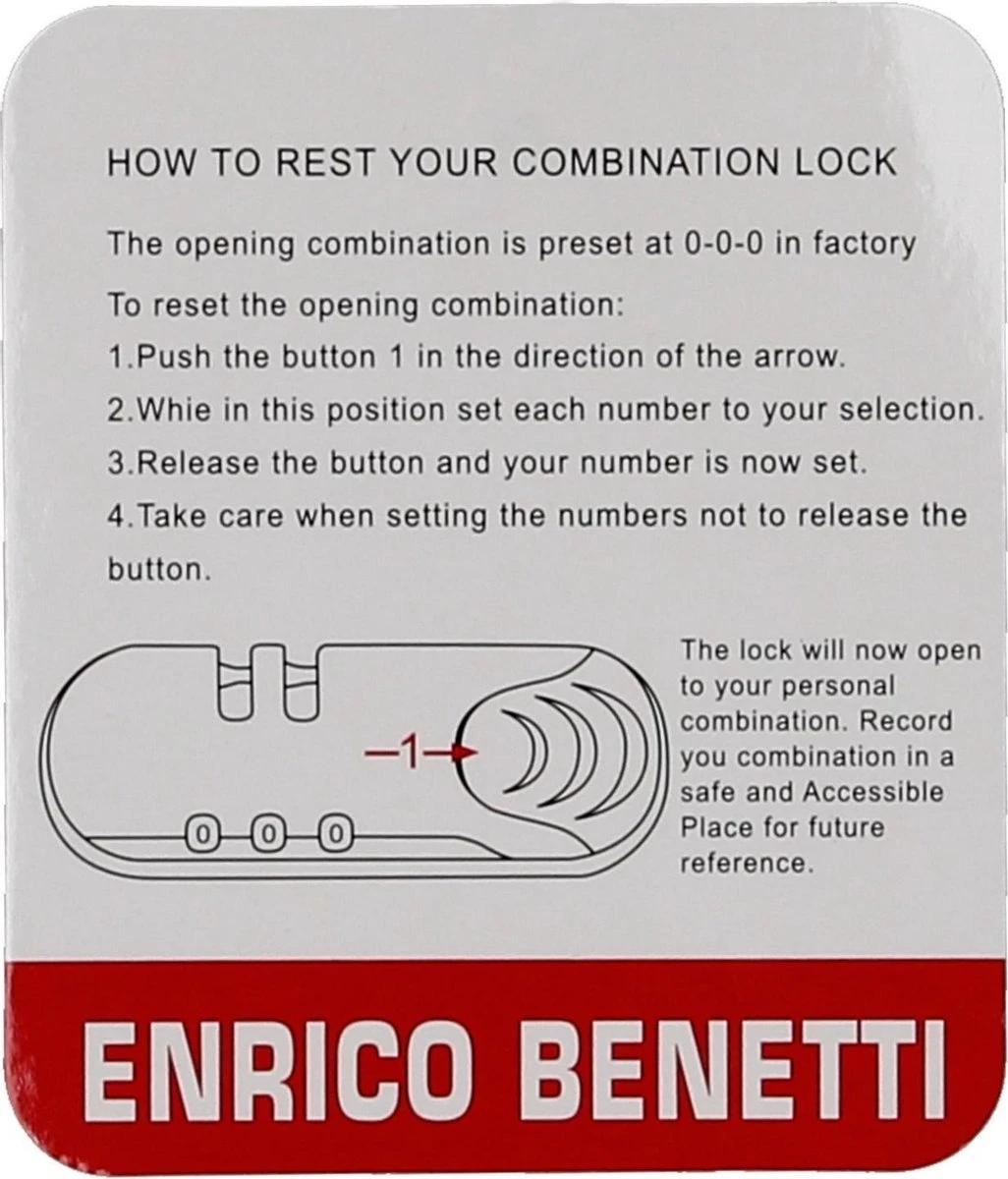 Enrico Benetti Louisville 39040 Handbagage Koffer Hardcase ABS - Roze 13 Enrico Benetti Louisville 39040 Handbagage Koffer Hardcase ABS - Roze - Afbeelding 11