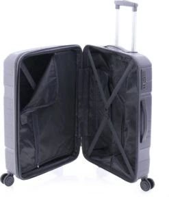 Gladiator Boxing L Spinner 77 - Exp - TSA Slot - Metallic Grey -Bagageopslag 1030x1200 2
