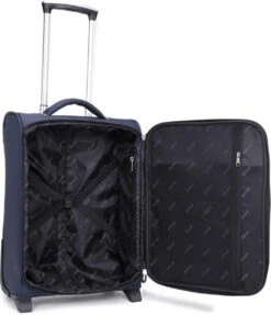 Decent Handbagage Koffer / Trolley / Reiskoffer - 50 Cm - 35 Liter - Polyester - Super-Light - Blauw 31 Decent Handbagage Koffer / Trolley / Reiskoffer - 50 Cm - 35 Liter - Polyester - Super-Light - Blauw -Bagageopslag 1031x1200 1