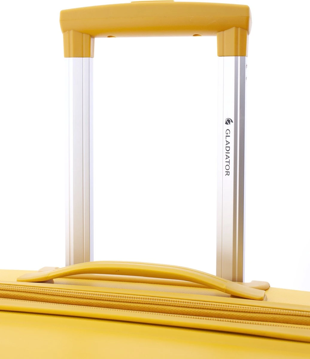 Gladiator Boxing Middelgrote Koffer Expandable 67 Cm 70/80 Liter TSA Slot - Kurkumageel 15 Gladiator Boxing Middelgrote Koffer Expandable 67 Cm 70/80 Liter TSA Slot - Kurkumageel - Afbeelding 13