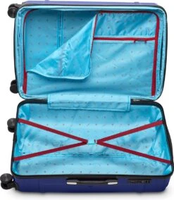 Tesla PC - Reiskoffer - 75 Cm - 4 Wielen - Blauw -Bagageopslag 1042x1200 6