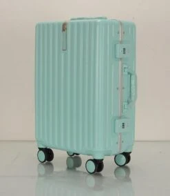 TOP AA Reis Kofferset - Trolleyset 3-delig Met TSA Slot Aluminum Frame, Kleine Cabine En Groot, ABS Luggage, (20+24+28 Inches 3 Pc Set), Roze/pink -Bagageopslag 1042x1200 7