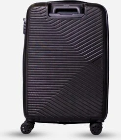 ©TROLLEYZ - Ibiza No.3 - Reiskoffer 69cm Met TSA Slot - Dubbele Wielen - 360° Spinners - 100% ABS - Reiskoffer In Night Black -Bagageopslag 1043x1200 1