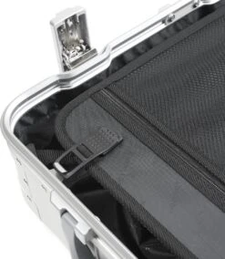 Aluminium Handbagage Koffer Mozzel Darrow - Reiskoffer Met Wielen - 51cm - Harde Koffer - Zilver -Bagageopslag 1045x1200 1