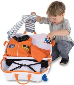 Trunki Ride-on Reiskoffer Incl. Stickers - Skye Ruimteschip -Bagageopslag 1048x1200 1