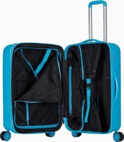 Decent Koffer / Trolley / Reiskoffer - Xx Cm - 120 Liter - Maxi Air - Blauw -Bagageopslag 1050x1200 4