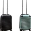 Travelerz Kofferset 2 Delig ABS Handbagage Koffers - Met Cijferslot - 27 Liter - Zwart - Groen -Bagageopslag 1060x1200 8