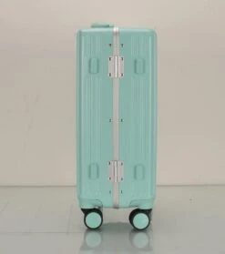 TOP AA Reis Kofferset - Trolleyset 3-delig Met TSA Slot Aluminum Frame, Kleine Cabine En Groot, ABS Luggage, (20+24+28 Inches 3 Pc Set), Roze/pink -Bagageopslag 1062x1200 3