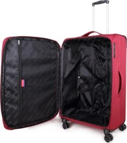 Decent D-Upright Large Koffer - 76 Cm Expandable - TSA Slot - Bordeaux Rood -Bagageopslag 1067x1200 1