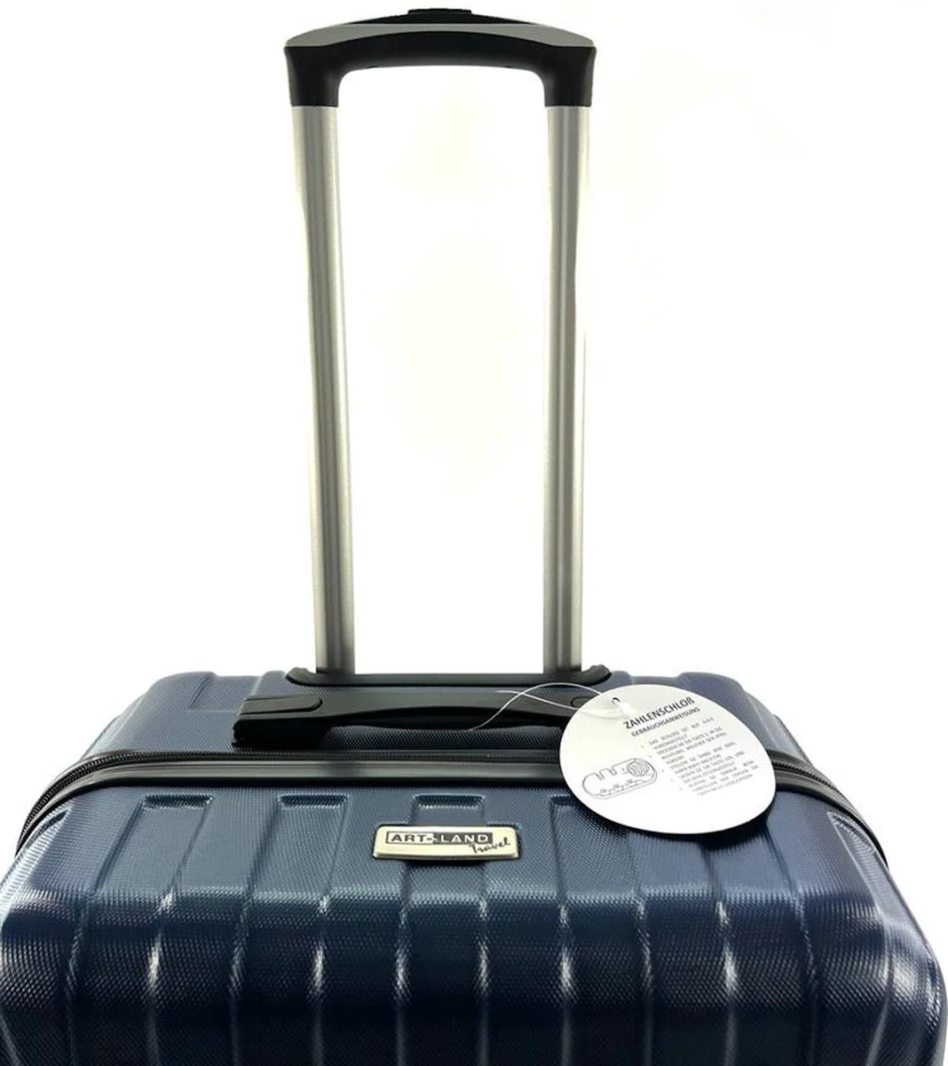 AATravel XL Reiskoffer - Trolley ABS - Met Dubbele Wielen - 75 Cm - 97 Liter - Blauw 7 AATravel XL Reiskoffer - Trolley ABS - Met Dubbele Wielen - 75 Cm - 97 Liter - Blauw - Afbeelding 5