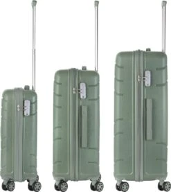 TravelZ Big Bars Kofferset - Trolleyset 3-delig Met TSA-slot - Olijf 12 TravelZ Big Bars Kofferset - Trolleyset 3-delig Met TSA-slot - Olijf -Bagageopslag 1071x1200 5