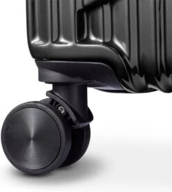 Tesla PC - Handbagage Koffer - 55x35x20 Cm - 4 Wielen - Zwart -Bagageopslag 1073x1200