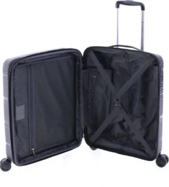 Gladiator Bionic S Handbagage Koffer Expandable - 55 Cm - TSA Slot - Zwart -Bagageopslag 1085x1200