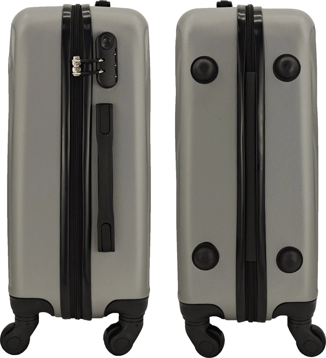 SB Travelbags Kofferset - 2 Delige -Grijs - 75cm/55cm 6 SB Travelbags Kofferset - 2 Delige -Grijs - 75cm/55cm - Afbeelding 4