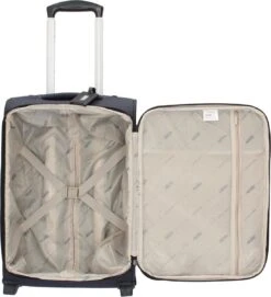 Enrico Benetti Dallas 39042 Handbagage Koffer Softcase - Grijs -Bagageopslag 1094x1200