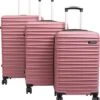 Tobeyz - Kofferset - 3-delig Roze Handbagage - Verrijdbaar Op 4 Wielen - Stevig ABS - Lichtgewicht, Trolley 2 Tobeyz - Kofferset - 3-delig Roze Handbagage - Verrijdbaar Op 4 Wielen - Stevig ABS - Lichtgewicht, Trolley -Bagageopslag 1094x1200 5