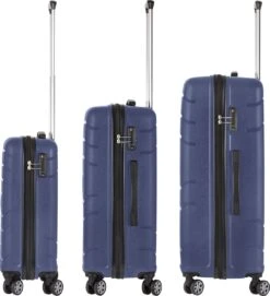 TravelZ Big Bars Kofferset - Trolleyset 3-delig Met TSA-slot - Blauw 11 TravelZ Big Bars Kofferset - Trolleyset 3-delig Met TSA-slot - Blauw -Bagageopslag 1095x1200 9