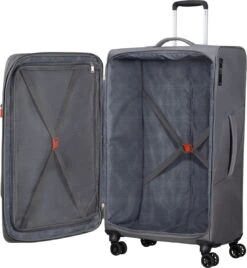 American Tourister Reiskoffer - Summerfunk Spinner 79cm - Titanium Grey -Bagageopslag 1106x1200