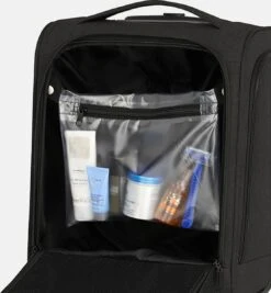 Travelite Handbagage Zachte Koffer / Trolley / Reiskoffer - Cabin - 43 Cm - Zwart -Bagageopslag 1109x1200