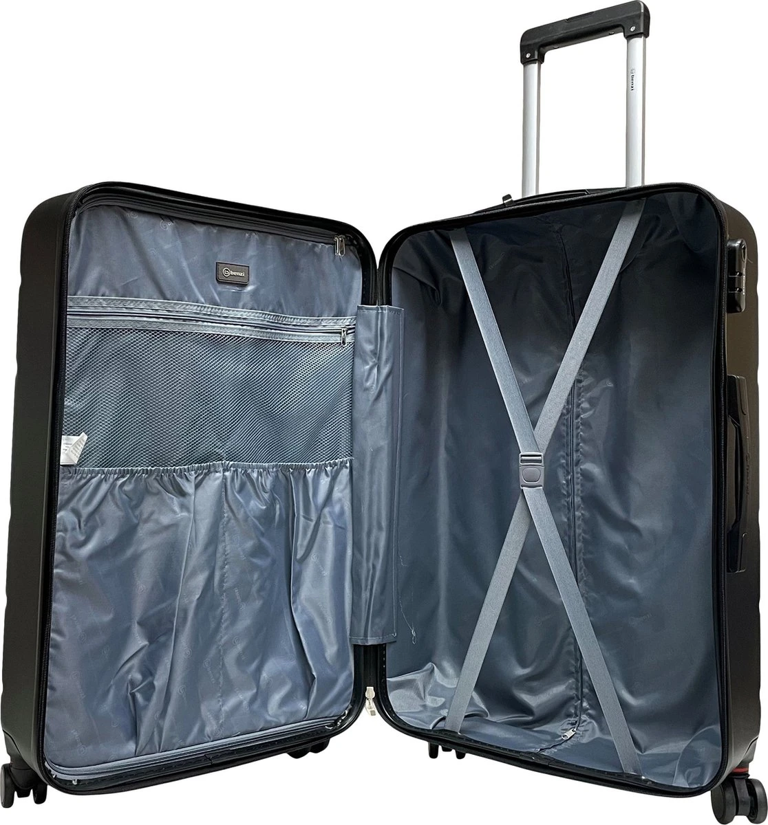 Benzi Alicante Grote Koffer 73 Cm - 90 Liter Black 6 Benzi Alicante Grote Koffer 73 Cm - 90 Liter Black - Afbeelding 4