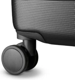 Swiss Alpine 2.0 - Handbagage Koffer - 55x35x20 Cm - 4 Wielen - Zwart -Bagageopslag 1121x1200