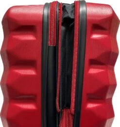 Benzi Xisto Middelgrote Koffer - 65 Cm -75 Liter - Expandable - Rood -Bagageopslag 1130x1200