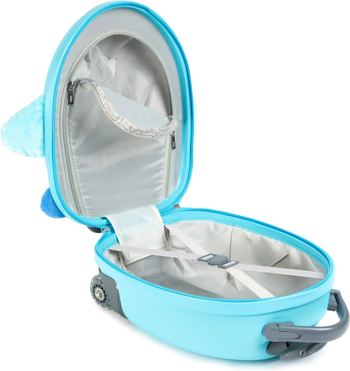 Boppi - Kindertrolley - Vliegtuig - Handbagage - Lichtgewicht - Duurzaam - 17L 5 Boppi - Kindertrolley - Vliegtuig - Handbagage - Lichtgewicht - Duurzaam - 17L - Afbeelding 3