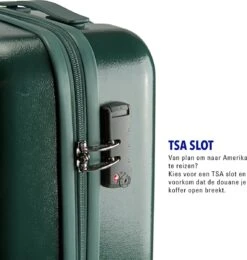 Princess Traveller Harlem - Handbaggage Koffer - Groen - S - 55cm 20 Princess Traveller Harlem - Handbaggage Koffer - Groen - S - 55cm -Bagageopslag 1138x1200