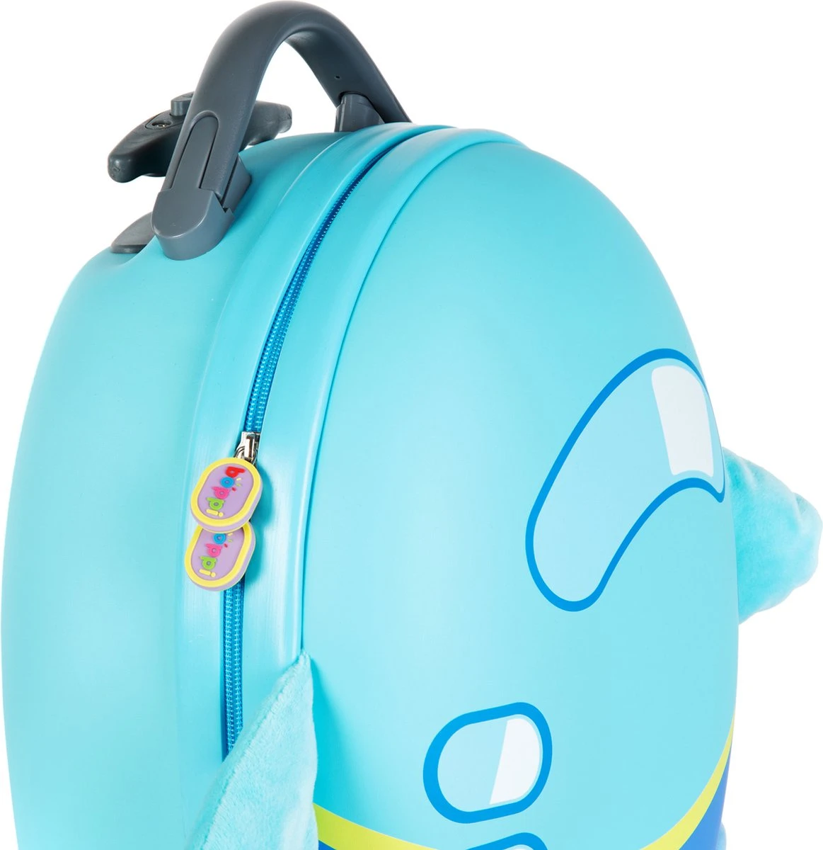 Boppi - Kindertrolley - Vliegtuig - Handbagage - Lichtgewicht - Duurzaam - 17L 4 Boppi - Kindertrolley - Vliegtuig - Handbagage - Lichtgewicht - Duurzaam - 17L - Afbeelding 2
