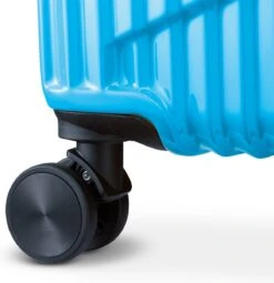 Tesla PC - Handbagage Koffer - 55x35x20 Cm - 4 Wielen - Licht Blauw -Bagageopslag 1164x1200