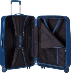 Decent Tranporto-One Grote Koffer - 76 Cm - TSA Slot - Dark Blue -Bagageopslag 1167x1200 2