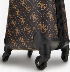 Guess Handbagage Koffer / Trolley / Reiskoffer - 50 Cm - 25 Liter - Wilder - Bruin 33 Guess Handbagage Koffer / Trolley / Reiskoffer - 50 Cm - 25 Liter - Wilder - Bruin -Bagageopslag 1168x1200