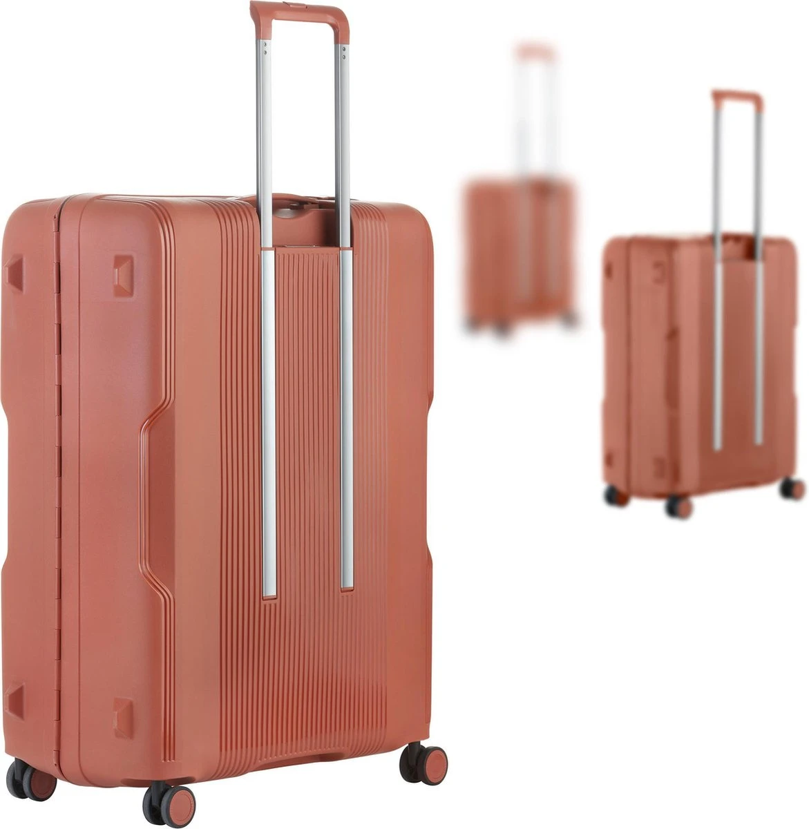 CarryOn Protector Luxe 3-delige Kofferset - Trolleyset Met TSA-kliksloten - Terra 4 CarryOn Protector Luxe 3-delige Kofferset - Trolleyset Met TSA-kliksloten - Terra - Afbeelding 2