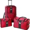 Kofferset - Reisset - Trolleykoffer, Trolleyreistas En Reistas - Rood -Bagageopslag 1176x1200 3