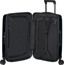 Samsonite Reiskoffer - Nuon Spinner 55/20 Exp (Handbagage) Metallic Dark Blue -Bagageopslag 1189x1200 1