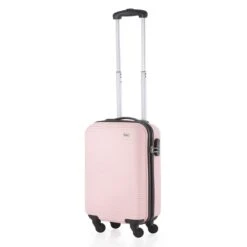 TravelZ Horizon Handbagagekoffer - 54cm Handbagage Trolley Met Gevoerde Binnenkant - Baby Roze -Bagageopslag 1199x1200 2