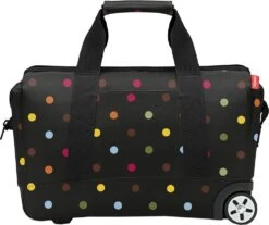 Reisenthel Allrounder Trolley Reiskoffer Reistas Op 2 Wielen - 30L - Dots Zwart -Bagageopslag 1200x1004
