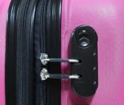 SB Travelbags 'Expandable' Handbagage Koffer 53cm 4 Wielen Trolley - Roze -Bagageopslag 1200x1014