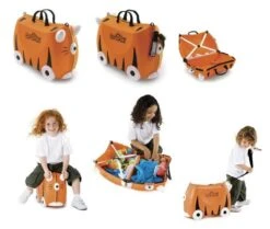 Trunki Ride-On Handbagage Koffer 46 Cm - Tijger Tipu 21 Trunki Ride-On Handbagage Koffer 46 Cm - Tijger Tipu -Bagageopslag 1200x1017 1