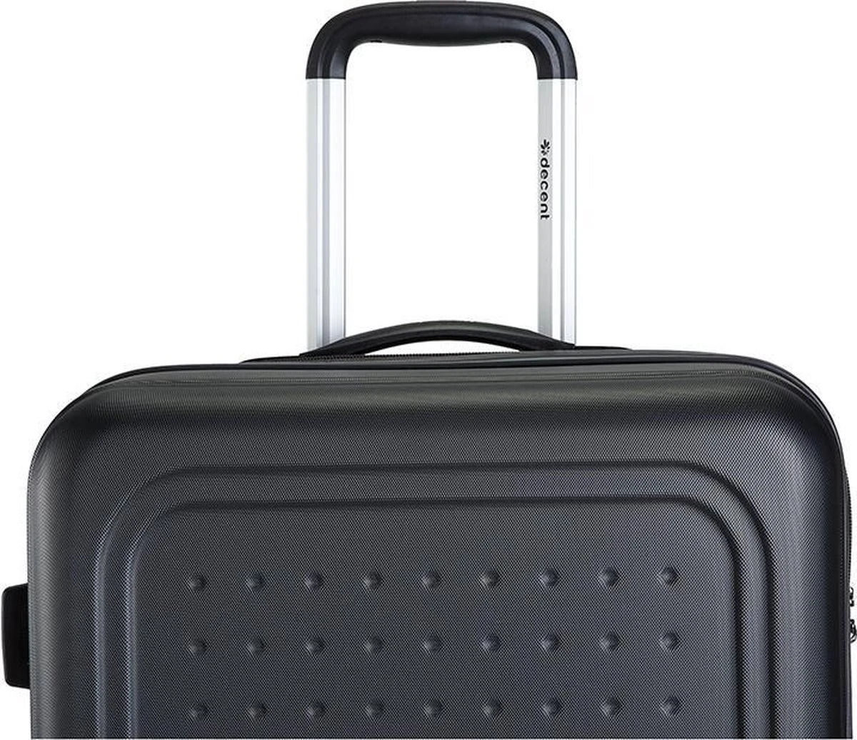 Decent Handbagage Koffer / Trolley / Reiskoffer - 42 Cm - 24 Liter - ABS - Maxi Air - Grijs 10 Decent Handbagage Koffer / Trolley / Reiskoffer - 42 Cm - 24 Liter - ABS - Maxi Air - Grijs - Afbeelding 8