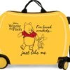 Disney Winnie The Pooh Kinderkoffer ABS Rol Zit Geel -Bagageopslag 1200x1039 1