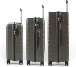 ©TROLLEYZ - Amsterdam No.9 - Kofferset 3 Delig - 55cm+69cm+78cm Met TSA Slot - Dubbele Wielen - 360° Spinners - 100% ABS - Reiskoffers In Cloudy Grey 12 ©TROLLEYZ - Amsterdam No.9 - Kofferset 3 Delig - 55cm+69cm+78cm Met TSA Slot - Dubbele Wielen - 360° Spinners - 100% ABS - Reiskoffers In Cloudy Grey -Bagageopslag 1200x1047 2